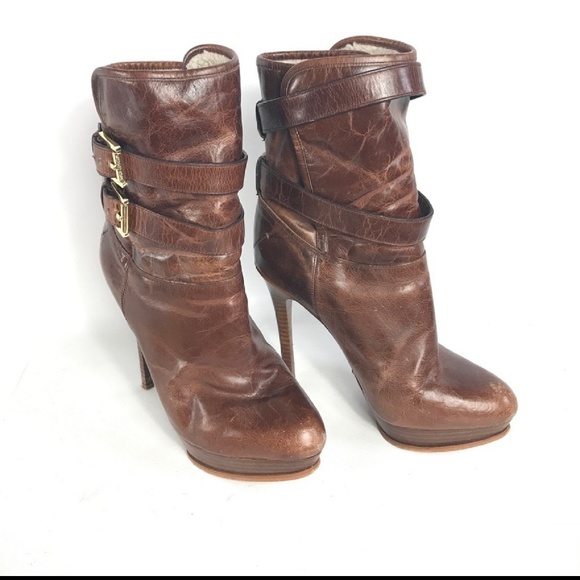 Michael Kors brown boots - Picture 3 of 5